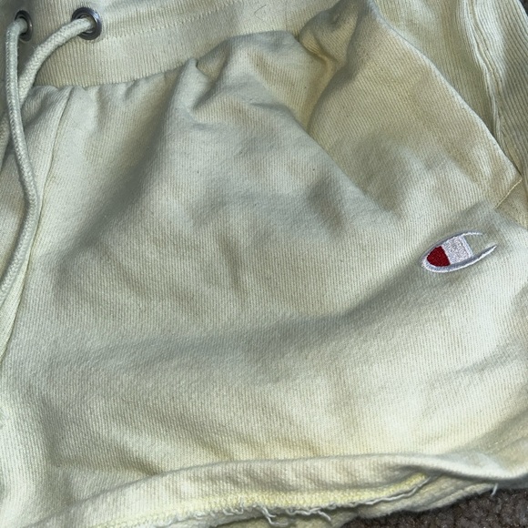 Yellow sweat shorts - Picture 2 of 6